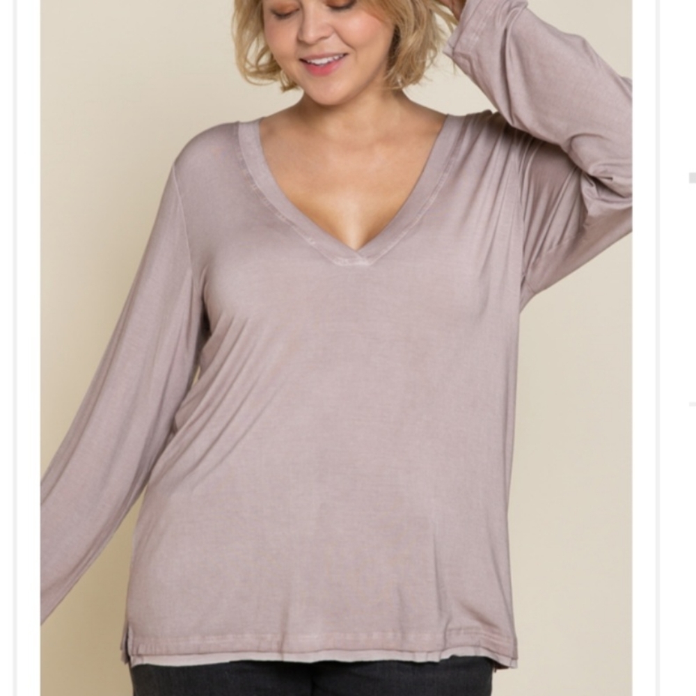 NEW POL Knit Plus Top
